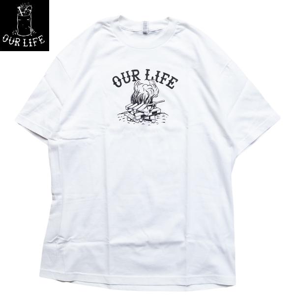 OURLIFE PALLET LIFE S/S TEE white Art by Brian Seb...