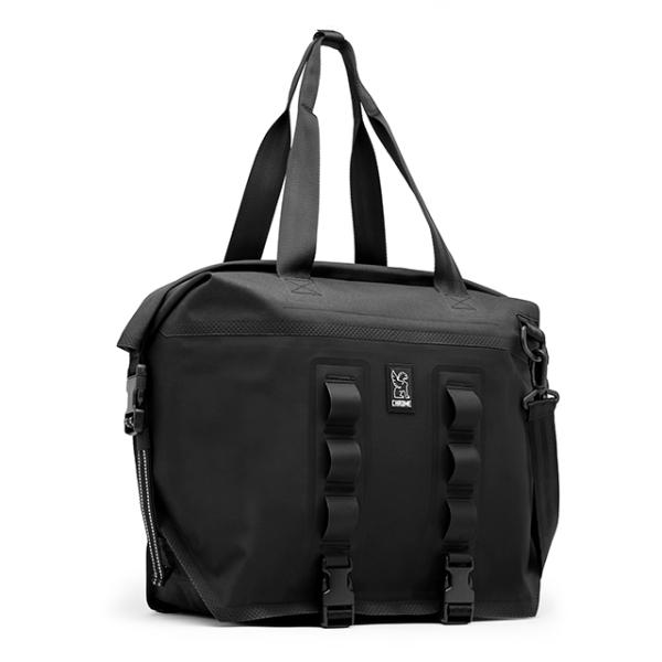 CHROME BAG URBAN EX ROLLTOP TOTE 40L black/black ク...