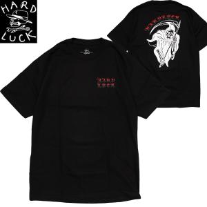 HARD LUCK MUERTE S/S TEE black ハードラック 半袖Tシャツ｜oddball-skate-snow