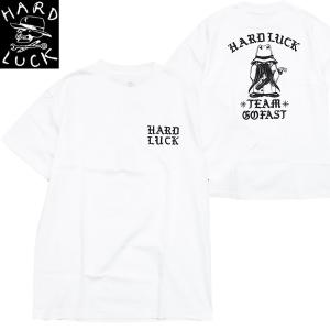 HARD LUCK SHORTY S/S TEE white ハードラック 半袖Tシャツ｜oddball-skate-snow