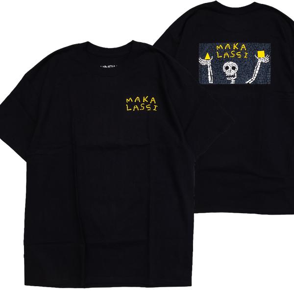MAKA LASSI MOSAIC S/S TEE black マカラッシー Tシャツ
