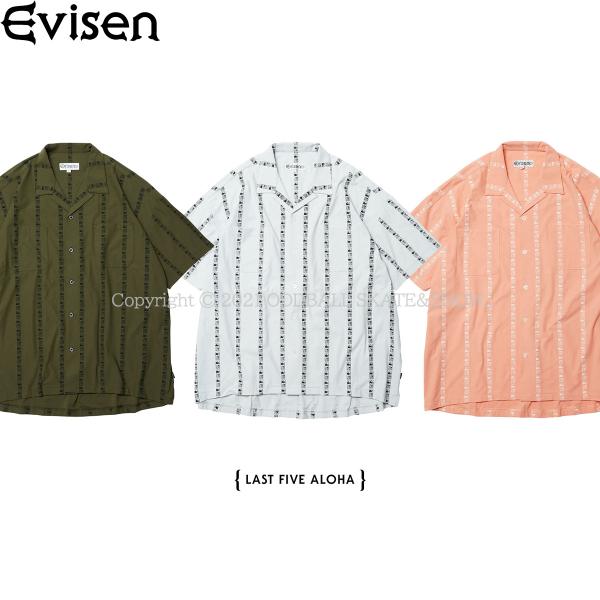 EVISEN SKATEBOARDS LAST FIVE ALOHA えびせん ゑ アロハシャツ