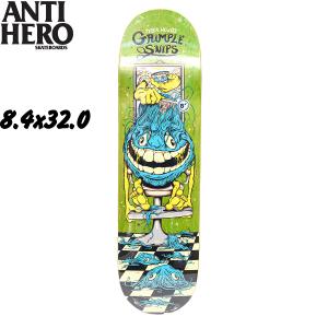 ANTIHERO（アンタイヒーロー） 8.25インチ スケボー デッキ ANTI HERO