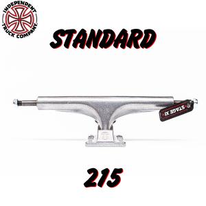 インデペンデント トラック 215 スタンダード INDEPENDENT STANDARD STAGE11 SILVER 215｜oddball-skate-snow