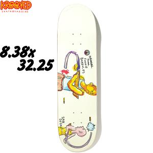 KROOKED（クルキッド） 8.06インチ スケボー デッキ KROOKED TEAM EYES