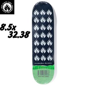 BLACK LABEL SKATEBOARDS FLAMMABLE 8.5 ブラックレーベル スケボー デッキ｜oddball-skate-snow
