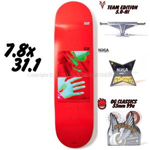 スケボーコンプリート 7.8 完成品 タイトブース TBPR CHROMOPHOBIA 02 7.8｜oddball-skate-snow