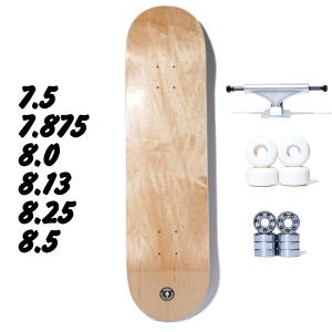 スケボーコンプリート 完成品 ブランクデッキ カナディアンハードメープル BLANK DECK COLD PRESS NATURAL｜oddball-skate-snow