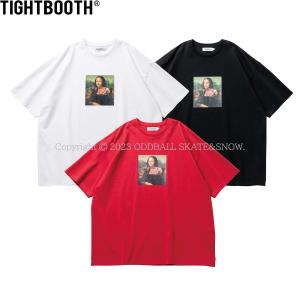 タイトブース TBPR TIGHTBOOTH SIT ON IT T-SHIRT タイトブース Tシャツ モナリザ ワイドシルエット ボックスT｜oddball-skate-snow