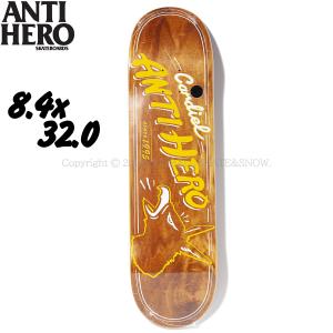 ANTIHERO（アンタイヒーロー） 9.0インチ スケボー デッキ
