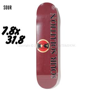 サワー ソリューション 7.75インチ スケボー デッキ SOUR SOLUTION