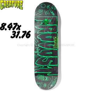 CREATURE SKATEBOARDS PROVOST PRO LOGO 8.47インチ クリーチャー スケボー デッキ プロボスト｜oddball-skate-snow