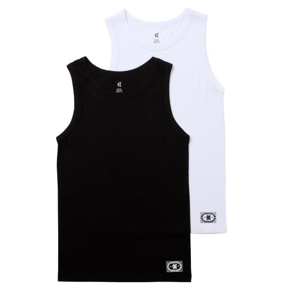 EVISEN SKATEBOARDS MATCH LOGO TANK TOP (2 Pack) 26...