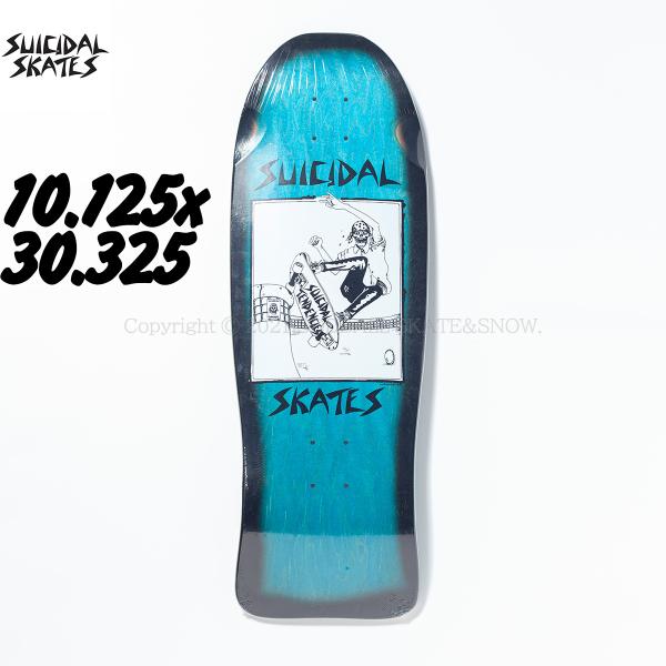 SUICIDAL SKATES POOL SKATER REISSUE BLUE BLACK FAD...