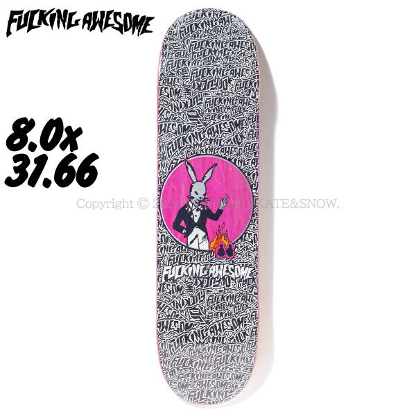 ファッキンオーサム 8.0インチ スケボー デッキ FUCKING AWESOME The Come...
