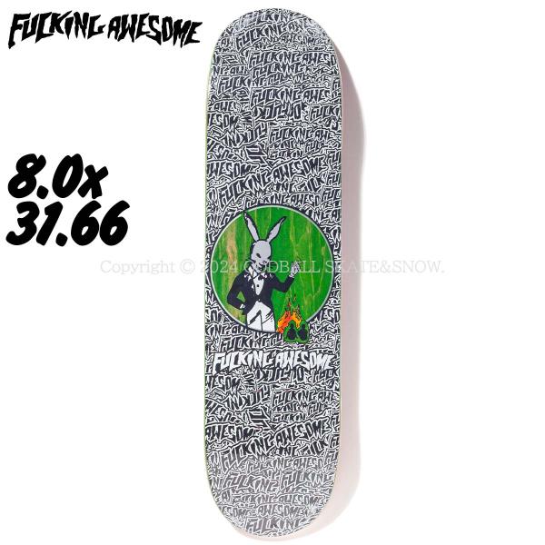 ファッキンオーサム 8.0インチ スケボー デッキ FUCKING AWESOME The Come...