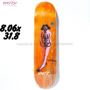UNITY 8.06インチ TOGETHER 8.06 BLACK ユニティー スケボー デッキ