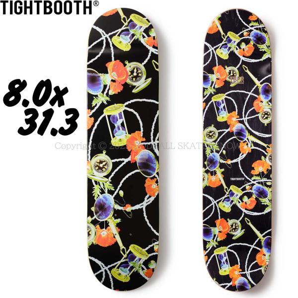 タイトブース TBPR TIGHTBOOTH 8.0インチ IN FOCUS BLACK スケボー ...