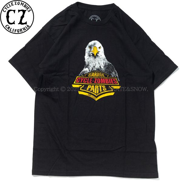 CYCLE ZOMBIES TALON Standard S/S T-Shirt Black サイク...