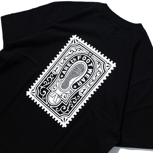 AREth STAMP S/S TEE black Makoto Yamaki アース Tシャツ