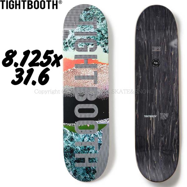 タイトブース TBPR TIGHTBOOTH 8.125インチ TB NOIZE スケボー デッキ