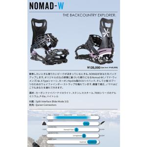 早期予約 24-25 KARAKORAM W'S PRIME Nomad + Split Interface カラコラム ノマドウィーメンズ スプリット｜oddball-skate-snow