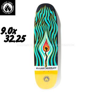 ブラックレーベル 9.0インチ スケボー デッキ エッグシェイプ BLACK