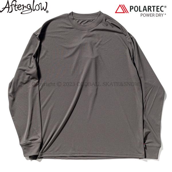 AFTERGLOW PD BASIC L/S T-SHIRTS STAY GRAY アフターグロー ...