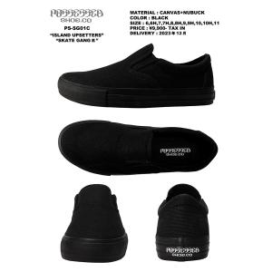 POSSESSED SHOE CO ISLAND UPSETTERS SKATE GANG black スケボー