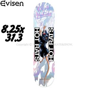 EVISEN 8.25インチ KENTO YOSHIOKA HOT RATS MELLOW CONCAVE エビセン スケートボード ゑ スケボー デッキ｜oddball-skate-snow