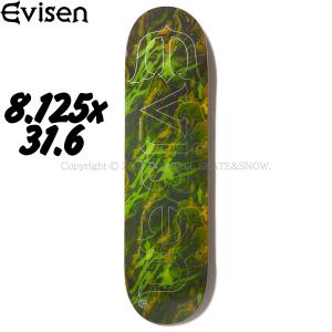 EVISEN 8.125インチ OBAKE LOGO MELLOW CONCAVE エビセン スケートボード ゑ スケボー デッキ