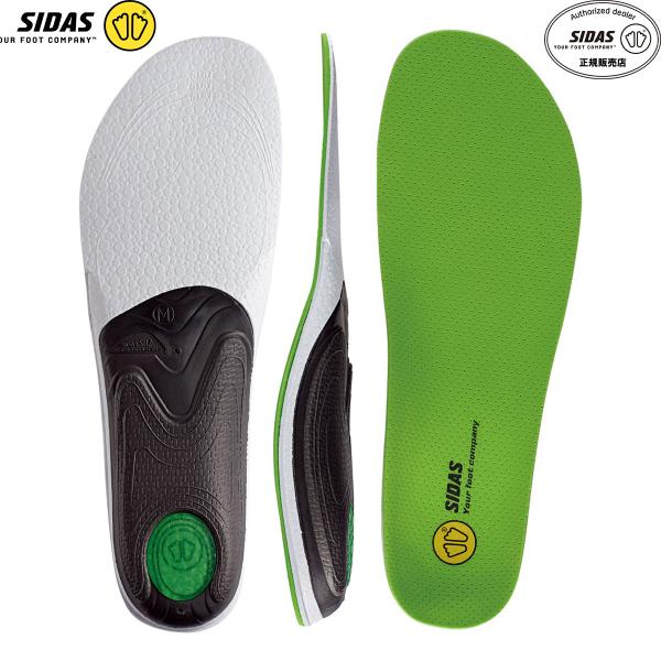 SIDAS 3Feet Action Mid Insolles Mサイズ 25.0-26.5cm シ...