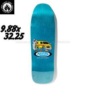 BLACK LABEL SKATEBOARDS John Lucero MAN VAN '90 Reissue 9.88 ブラックレーベル 9.88インチ スケボー デッキ｜oddball-skate-snow