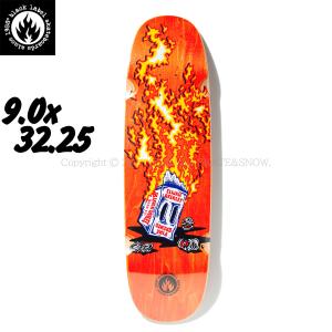 BLACK LABEL SKATEBOARDS Elijah Akerley FIRE BREWED 9.0 Egg ブラックレーベル 9.0インチ スケボー デッキ｜oddball-skate-snow