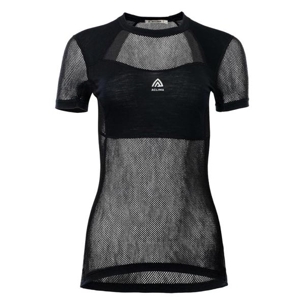 アクリマ ウールネットライト Tシャツ ベースレイヤー ACLIMA Wool Net Light ...