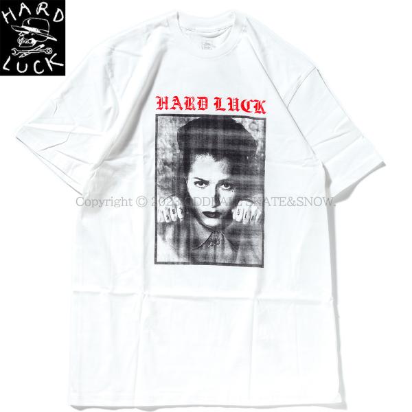 HARD LUCK Triste S/S TEE white ハードラック 半袖Tシャツ