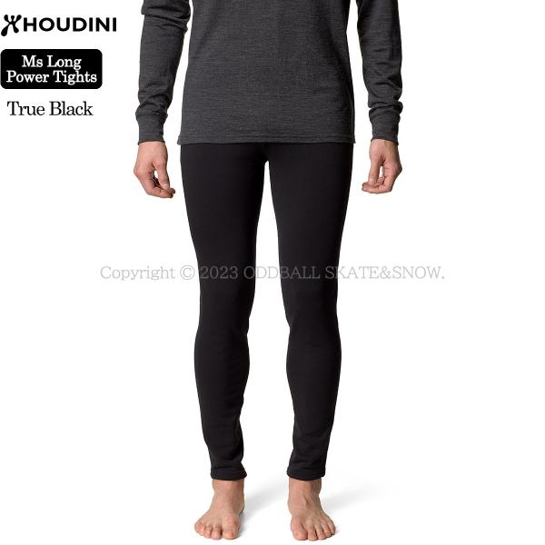 HOUDINI M’s Long Power Tights True Black フーディニ  メン...