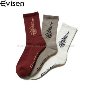 EVISEN EYE FIRE SOX エビセン ソックス 靴下｜oddball-skate-snow