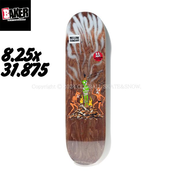 ベイカー 8.25インチ スケボー デッキ ネックフェイス BAKER SKATEBOARDS SP...