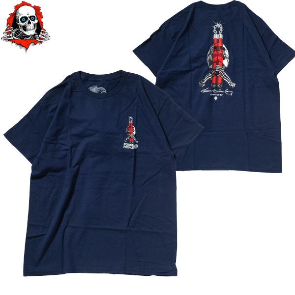 POWELL PERALTA BRUCE LEE X SKULL &amp; NUMCHUCK Navy パ...