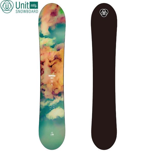 25-26 UNIT MFG SEROW GRAPHITE SOLE ユニット スノーボード オール...