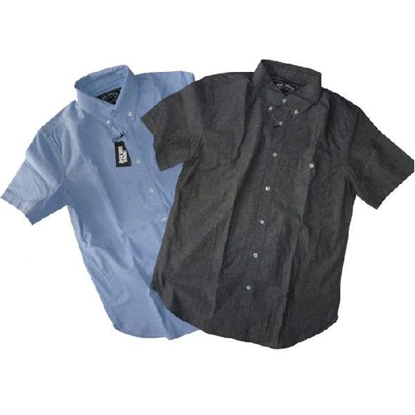 HEELBRUISE UNION CHAMBRAY S/S SHIRTS ヒールブルース シャンブレ...