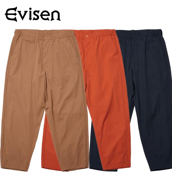 EVISEN SKATEBOARDS EASY AS PIE PANTS えびせん イージー ワイド...