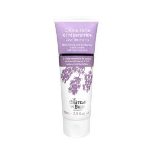 ハンドクリーム Le Chateau Du Bois リラクシングハンドクリーム 75mL フランス製 オーガニック トゥルーラベンダー ラベンダーオイル シアバター アロエベラ