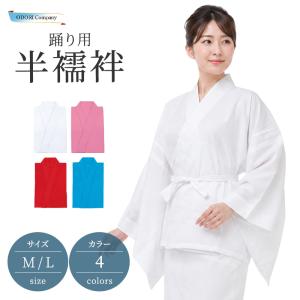 二部式 半襦袢 裾除け 上下セット 綸子 麻の葉 洗える ポリエステル