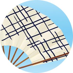 舞扇子 男性用 日本舞踊 踊り用 尺舞 ベージ...の詳細画像1