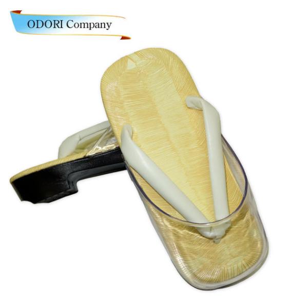 雪駄 M L 白鼻緒 ウレタン底 メンズ 男性用 寺院 神社 住職 よさこい 祭りにも