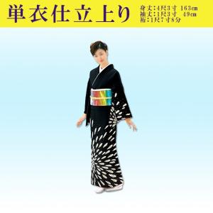 踊り 着物 舞踊 絵羽 反物 紫 藤 当店限定商品 : ODORI Company - 通販