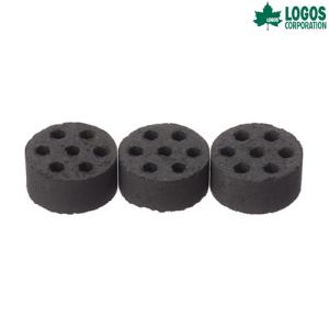 ロゴス 炭 薪 エコココロゴス ミニラウンドストーブ 3 83100103 燃料 着火剤  キャンプ アウトドア