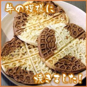 オランダ煎餅(ミルク&チョコ)1袋(3枚入)北...の詳細画像1